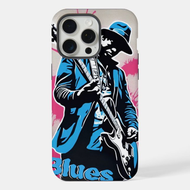 Coque iPhone Le Graffiti Blues (Verso)