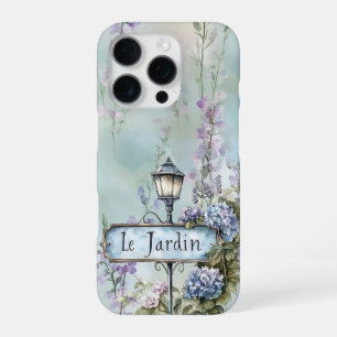 Coque iPhone 16 Pro Le Jardin (jardin) Plutôt Fleurs violettes