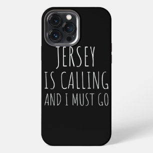 Etui iPhone 13 Pro Max Le Jersey appelle et je dois partir en vacances dr