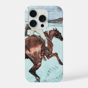 Coque iPhone 15 Pro Le Jockey dessin par Henri de Toulouse-Lautrec