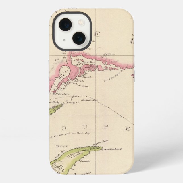 Coque iPhone le lac Supérieur (Verso)