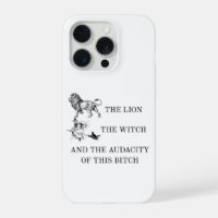 Le Lion, Sorcière & Audace Cadeau d'humour sarcast
