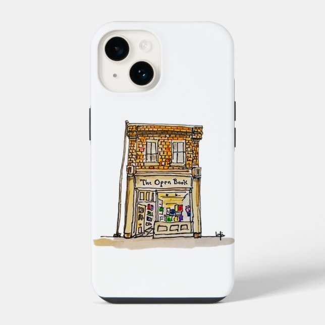 Coque iPhone Le livre ouvert (Verso)