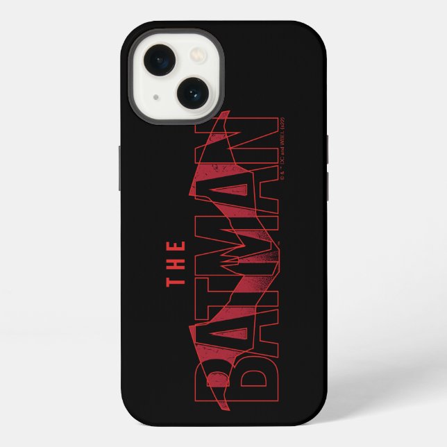 Coque iPhone Le logo superposé de Batman (Verso)