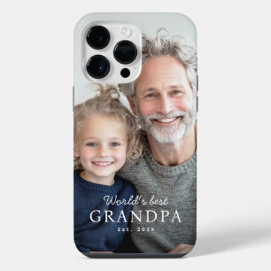 Coque Pour Pour iPhone 14 Pro Max Le meilleur grand-père du monde photo de l'année d