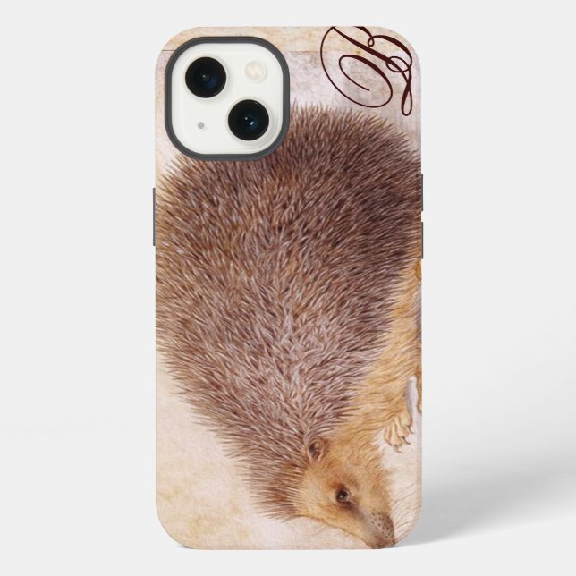 COQUE iPhone LE MONOGRAMME DU HÉRISSON (Verso)