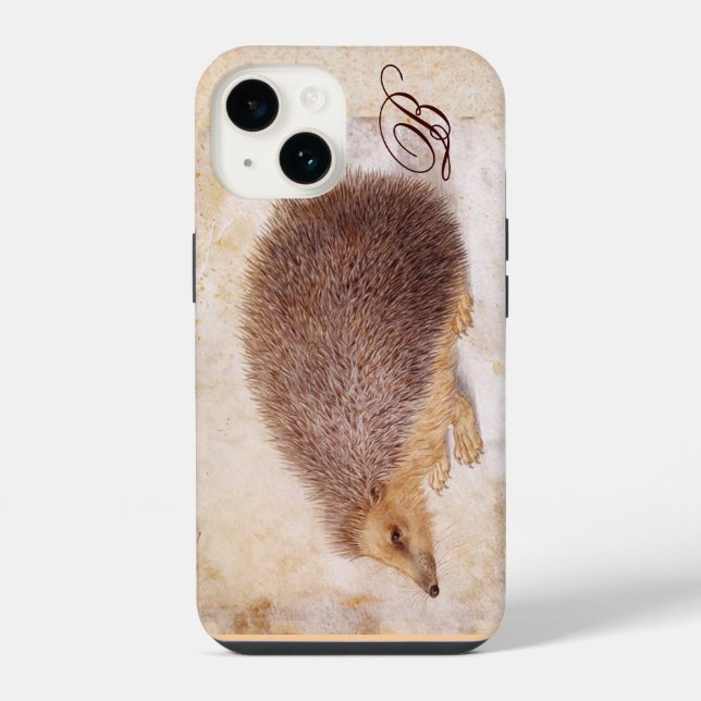 COQUE iPhone LE MONOGRAMME DU HÉRISSON (Verso)