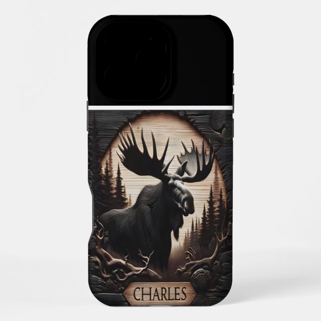 Coque iPhone Le Moosewood de Charles (Verso)