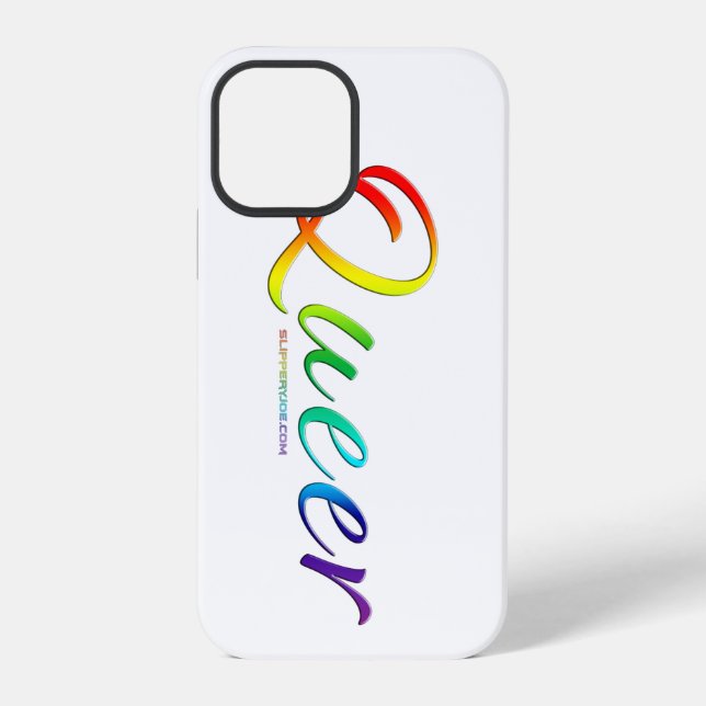 Coque iPhone Le mot unique expressif et étrange de SlipperyJoe  (Verso)