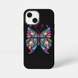 Etui iPhone 13 Mini le motif papillon