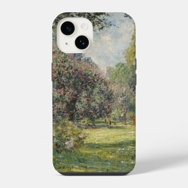 Coque iPhone Le Parc Monceau - Claude Monet (Verso)
