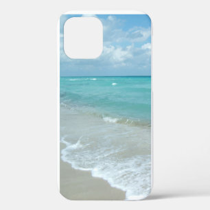 Coque iPhone 12 Le paysage naturel de Blue Beach Ocean Landscape