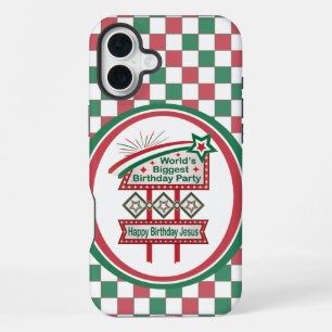 Coque iPhone 16 Plus Le plus grand marquee de fête d'anniversaire au mo