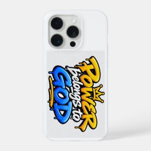 Coque iPhone 15 Pro Le pouvoir appartient à Dieu
