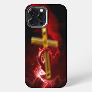 Etui iPhone 13 Pro Max Le Pouvoir de la Croix Chrétienne sur votre téléph