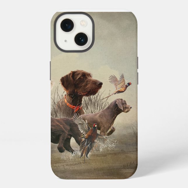 Coque iPhone Le Pudelpointer     (Verso)