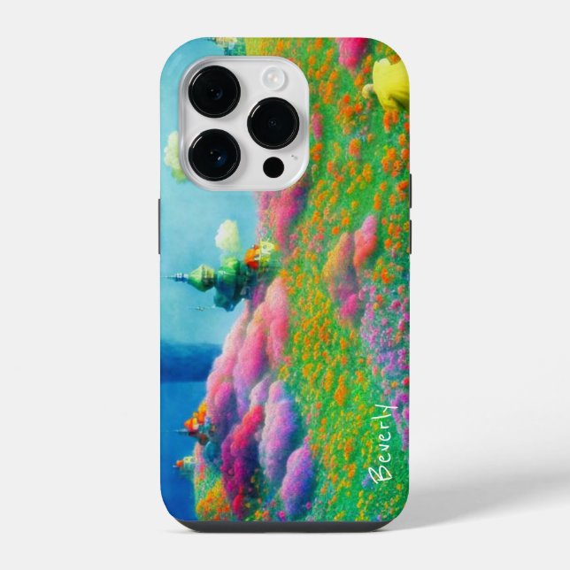 Coque iPhone Le rêve dans le nuage (Verso)