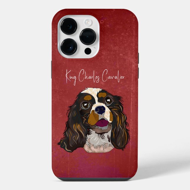 Coque iPhone Le roi Charles Cavalier (Verso)
