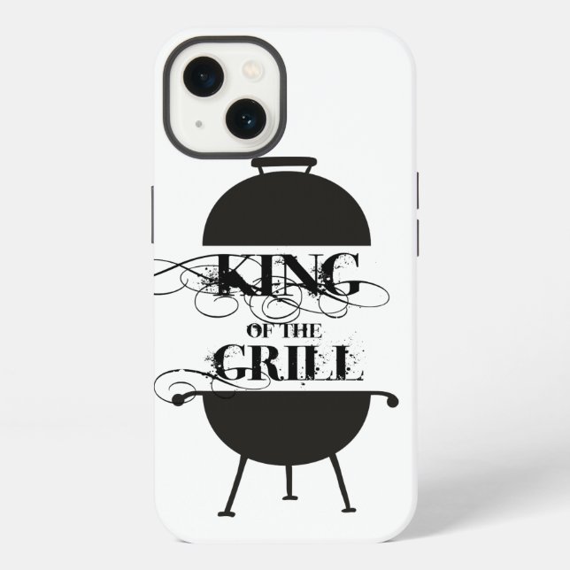 Coque iPhone Le Roi Du Grill (Verso)