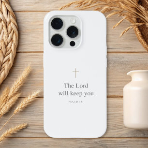 Coque iPhone 15 Pro Le Seigneur Vous Gardera – Psaume 121 Chrétien