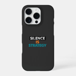 Coque iPhone 16 Pro Le silence est