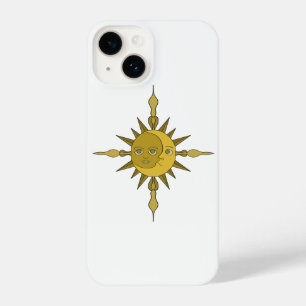 Coque Pour iPhone 14 Le soleil et la lune