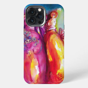 Etui iPhone 13 Pro Max LE TROISIÈME MASQUE / Bal masqué du Carnaval de Ve