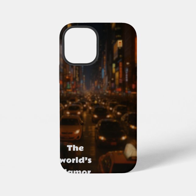Coque iPhone Le tumulte du monde (Verso)