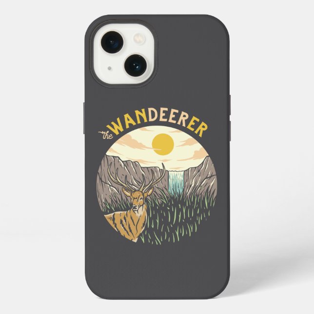 Coque iPhone Le Vagabond (Verso)