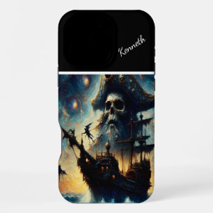Coque iPhone 16 Pro Max Le vaisseau du capitaine du crâne