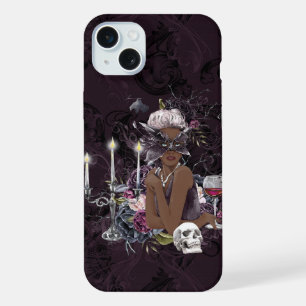 Coque iPhone 15 Plus Le Vampiress Moody Gothic Vampy Glam Dark Skin