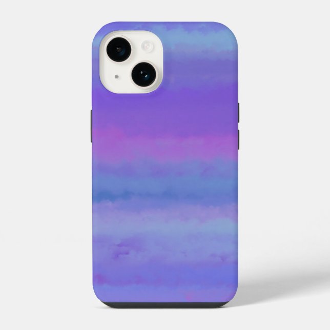 Coque iPhone Le violet est ma couleur préférée (Verso)