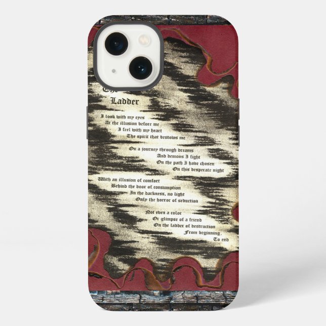 Coque iPhone L'échelle (Verso)