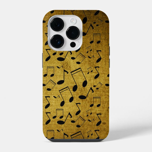 Coque iPhone leçon de musique, notes (Verso)