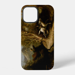 Coque iPhone 12 Légende du Fantôme de Halloween du Cavalier sans T