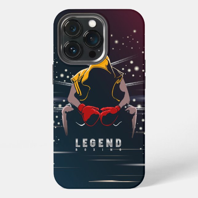 Coque iPhone Légendes de Boxe | (Dos)