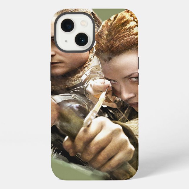 Coque iPhone LEGOLAS GREENLEAF™ and TAURIEL™ Graphic (Verso)