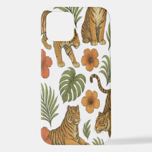 Coque iPhone 12 L'élégance de la jungle