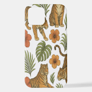Coque iPhone 12 L'élégance de la jungle