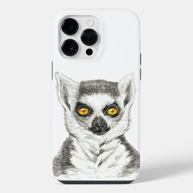 Coque iPhone Lémurien (Verso)