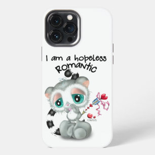 Etui iPhone 13 Pro Max Lémurien Charmant avec Flèche de Cupidon – Amour D