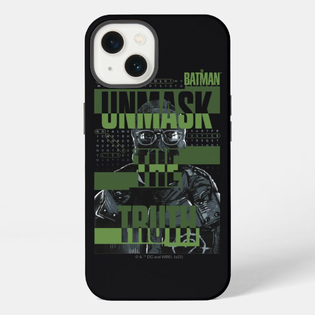 Coque iPhone L'Enigmatique - Démasquer La Vérité (Verso)