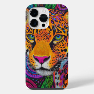 Coque Pour Pour iPhone 14 Pro Max Léopard Lumineux
