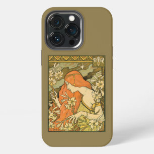 Etui iPhone 13 Pro L'Ermitage Française Nouveau Femme dans le champ d