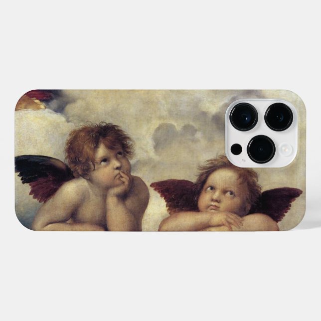 Coque iPhone Les anges de Raphaël (Verso Horizontal)
