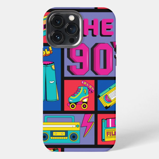 Coque iPhone Les années 90 (Verso)