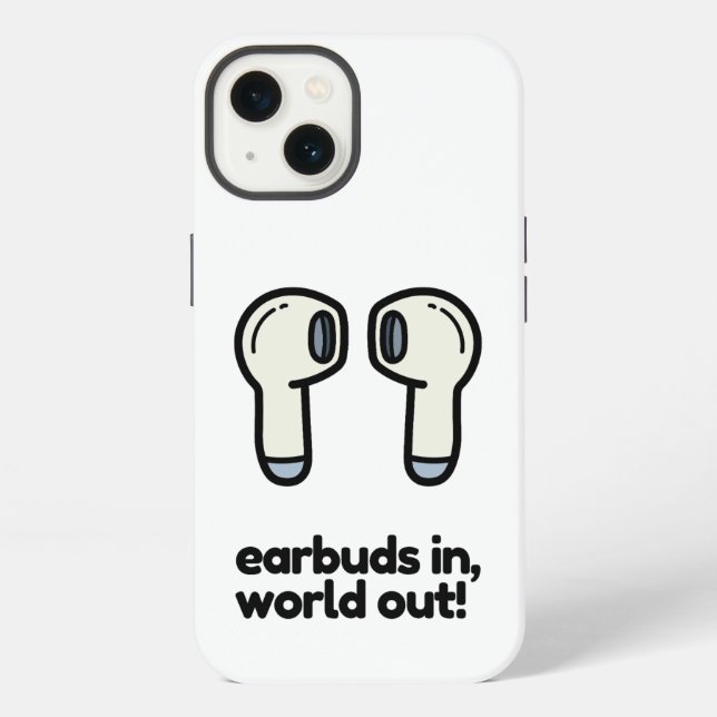 COQUE iPhone LES BARBINS DANS, LE MONDE SORT (Verso)