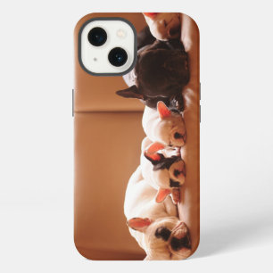 Etui iPhone 13 Les bébés animaux les plus mignons Famille de Bo