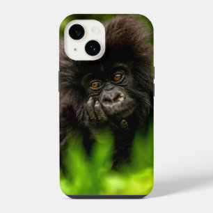Coque Pour iPhone 14 Les bébés animaux les plus mignons   Gorille des m