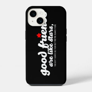 Coque Pour iPhone 14 Les bons amis sont comme des étoiles